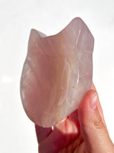 Load image into Gallery viewer, Imperfect Cat Rose Quartz Bowl NEW!
