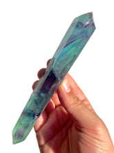 Load image into Gallery viewer, Imperfect Fluorite Wand NEW!
