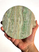 Load image into Gallery viewer, Imperfect Green Aragonite Plate NEW!
