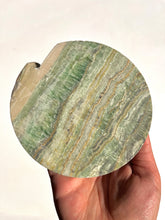 Load image into Gallery viewer, Imperfect Green Aragonite Plate NEW!
