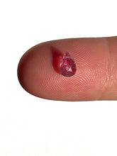 Load image into Gallery viewer, HQ Micro Faceted Pink Sapphire Teardrop Bead NEW!
