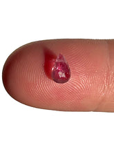 Load image into Gallery viewer, HQ Micro Faceted Pink Sapphire Teardrop Bead NEW!
