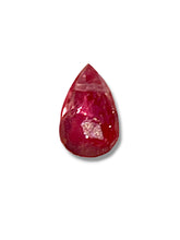 Load image into Gallery viewer, HQ Micro Faceted Pink Sapphire Teardrop Bead NEW!
