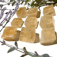 Load image into Gallery viewer, ⊹ Optical Honey Calcite, Rough ⊹
