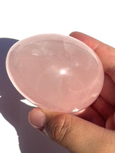 Load and play video in Gallery viewer, Star Rose Quartz Egg NEW!
