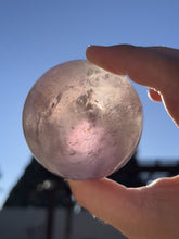 Load and play video in Gallery viewer, Double Phantom Amethyst Sphere NEW!
