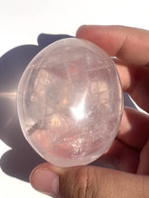 Load and play video in Gallery viewer, Clear Star Rose Quartz NEW!
