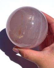 Load and play video in Gallery viewer, Rose Quartz Sphere NEW!
