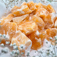 Load image into Gallery viewer, ⊹ Orange Calcite, Rough ⊹
