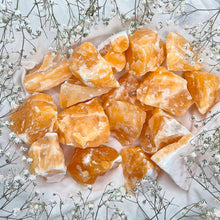 Load image into Gallery viewer, ⊹ Orange Calcite, Rough ⊹
