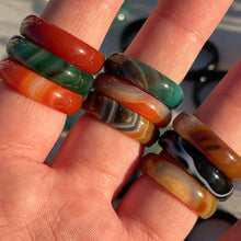Load image into Gallery viewer, ⊹ Agate Rings ⊹
