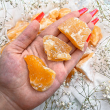 Load image into Gallery viewer, ⊹ Orange Calcite, Rough ⊹
