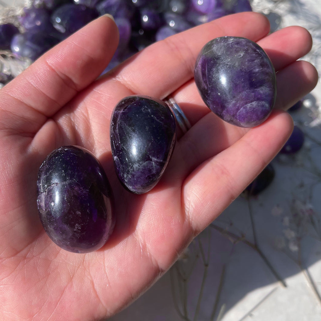 ⊹ Amethyst, Tumbled ⊹