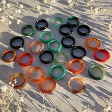 Load image into Gallery viewer, ⊹ Agate Rings ⊹
