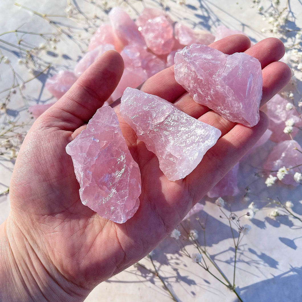 ⊹ Rose Quartz, Rough ⊹