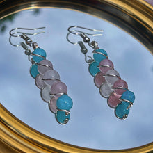 Load image into Gallery viewer, ⊹ Transgender Pride Earrings, Handmade ⊹
