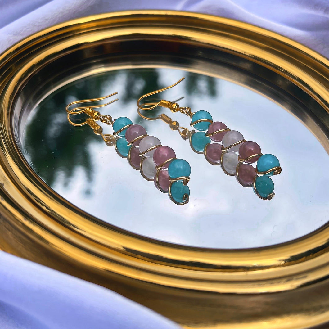 ⊹ Transgender Pride Earrings, Handmade ⊹