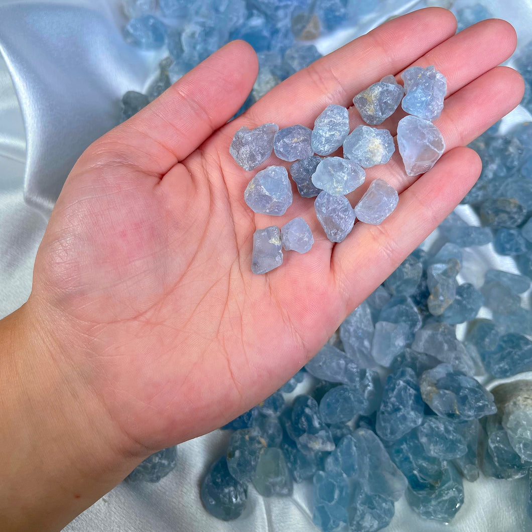 ⊹ Celestite, Rough Nuggets ⊹