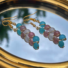 Load image into Gallery viewer, ⊹ Transgender Pride Earrings, Handmade ⊹
