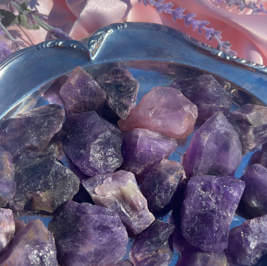 ⊹ Amethyst , Rough ⊹