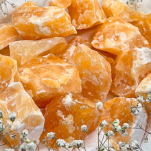 Load image into Gallery viewer, ⊹ Orange Calcite, Rough ⊹
