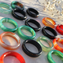 Load image into Gallery viewer, ⊹ Agate Rings ⊹
