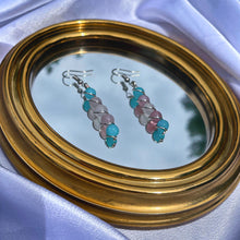 Load image into Gallery viewer, ⊹ Transgender Pride Earrings, Handmade ⊹
